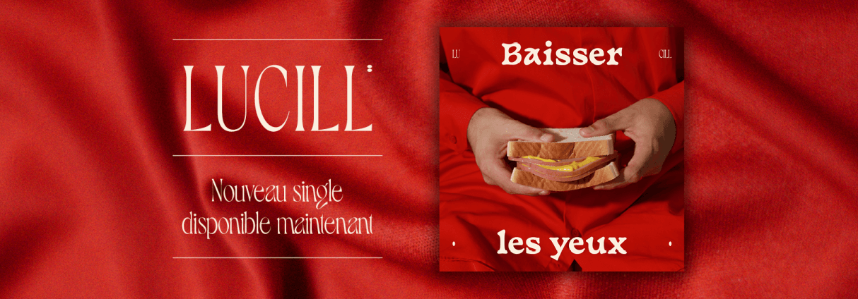 New single and music video for Lucill: "Baisser les yeux" 