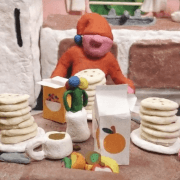 GASPARD EDEN REVEALS A COLOURFUL 90S REVIVAL WITH HIS NEW CLAY ANIMATION VIDEO “PANCAKES”