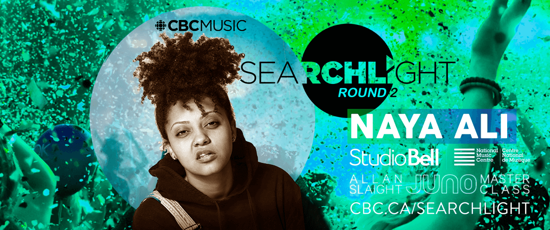 Naya Ali dans le Top 100 du CBC Music Searchlight 2020