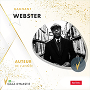 Webster Wins Dynastie Gala Author of the Year Award